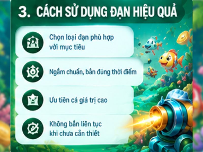 Kết hợp quan sát và quản lý đạn