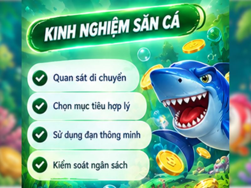 Kinh nghiệm chơi Bắn Cá Xèng hiệu quả